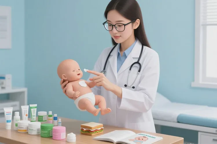 新生儿肛周有湿疹能治愈吗(图2)