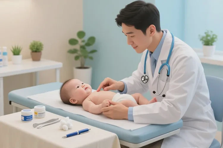 新生儿身上偶尔长湿疹能治愈吗(图2)