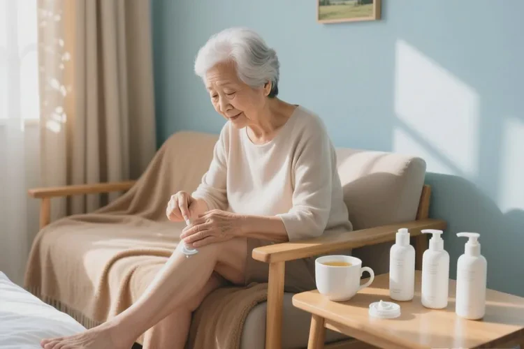 高龄老人小腿上经常长湿疹能治愈吗(图1)