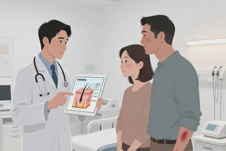 婴儿手臂经常长湿疹能不能治愈(图3)