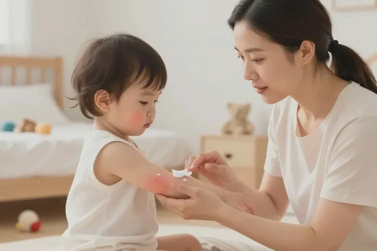 幼儿身上容易长湿疹能治愈吗(图1)