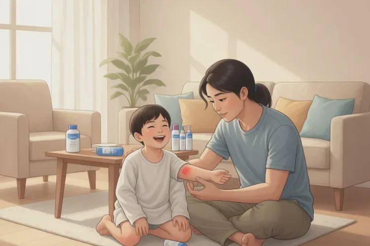 小学生手臂偶尔起湿疹能治愈吗(图1)