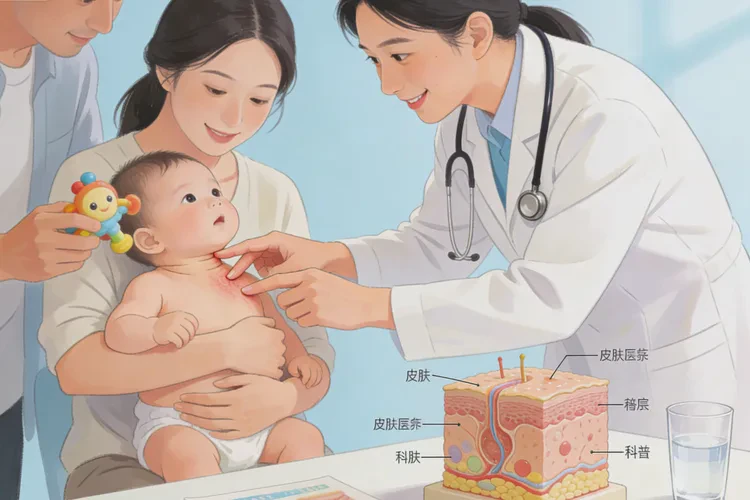 小儿脖子经常起湿疹能治愈吗(图3)