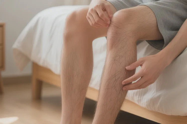 男生大腿经常起湿疹能治愈吗(图1)