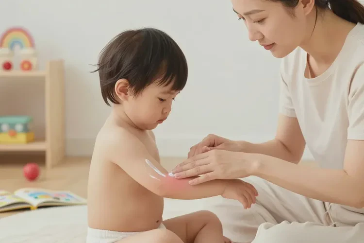 小儿四肢容易长湿疹能治愈吗(图1)