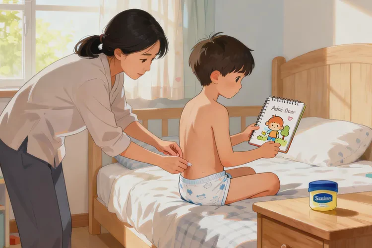 小学生屁股有湿疹能治愈吗(图1)