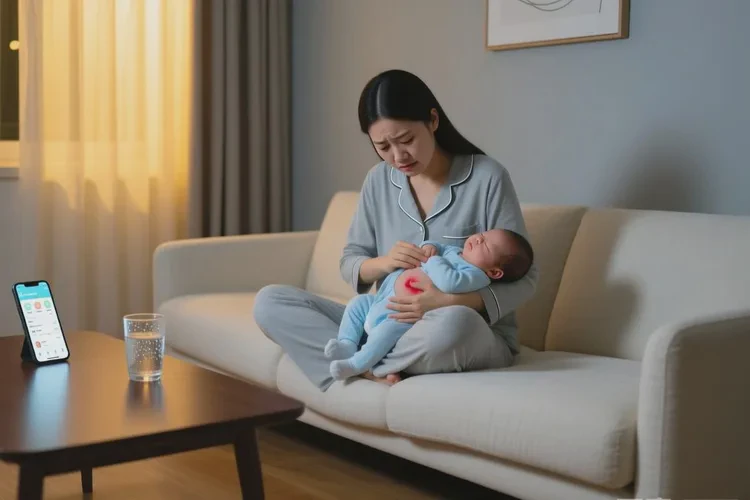 新生儿肚子上经常起湿疹能治愈吗(图1)