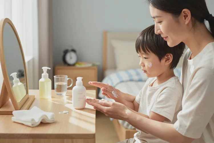 小孩面部长湿疹能不能治愈(图1)