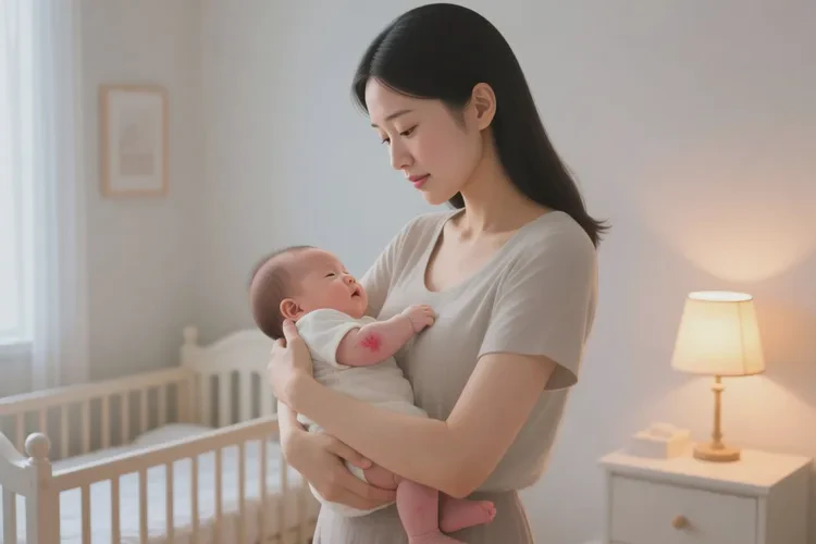 宝宝手臂起湿疹能不能治愈(图1)