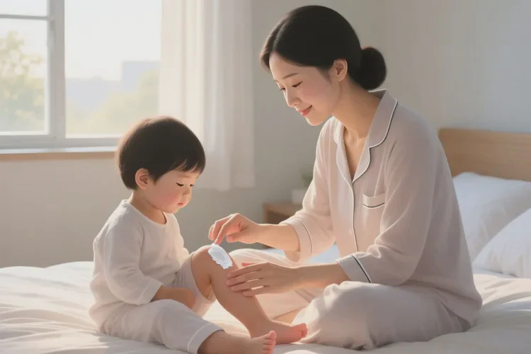 小学生小腿上容易长湿疹能治愈吗(图1)