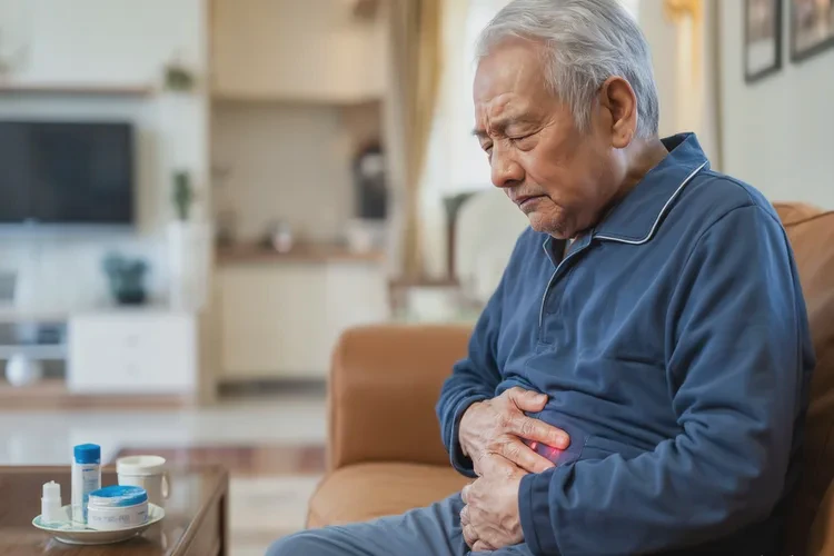 高龄老人肚子上有湿疹能治愈吗(图1)