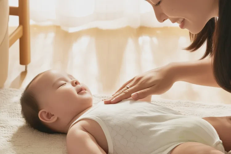 宝宝肚子上出现湿疹能不能治愈(图1)