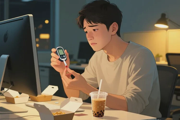 29岁中餐血糖26.2是怎么回事(图1)