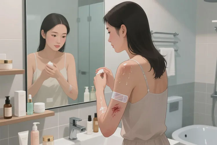 哺乳期妈妈手臂偶尔起湿疹能治愈吗(图2)