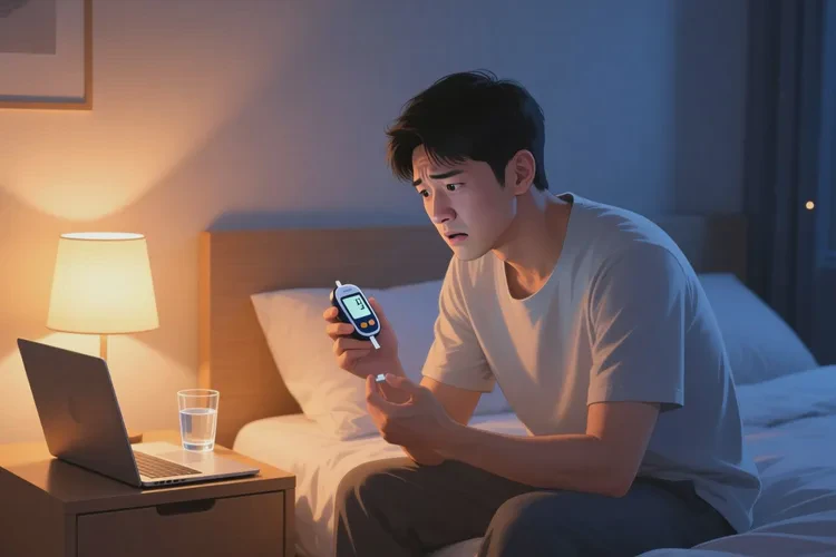 28岁晚上血糖11点4是怎么回事(图1)