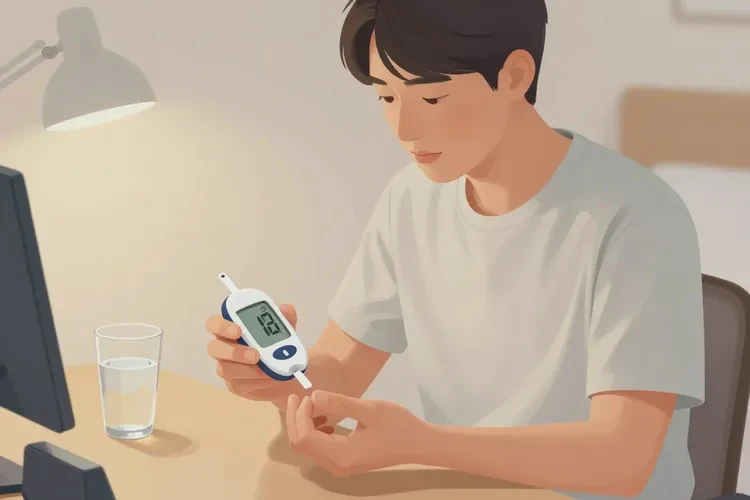 28岁晚上血糖18点7是怎么回事(图1)