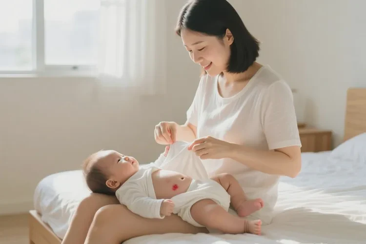 新生儿肚子上经常起湿疹能治愈吗(图4)