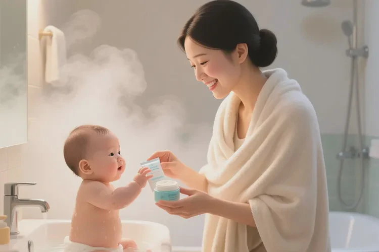 新生儿手臂偶尔起湿疹能治愈吗(图4)