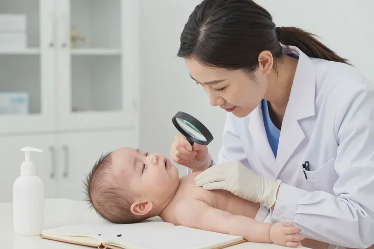 幼儿脖子经常起湿疹能治愈吗(图2)