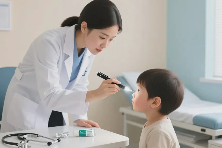 孩子脸上有湿疹能不能治愈(图4)