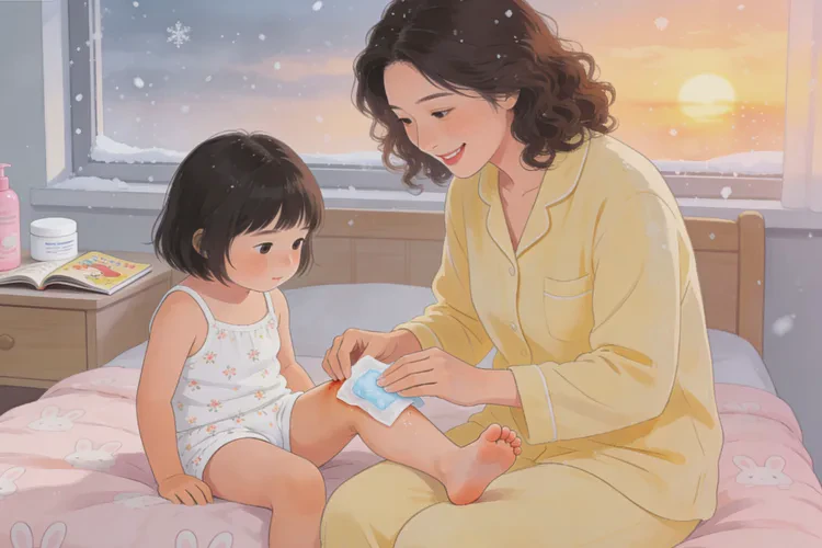 小孩大腿出湿疹能不能治愈(图1)