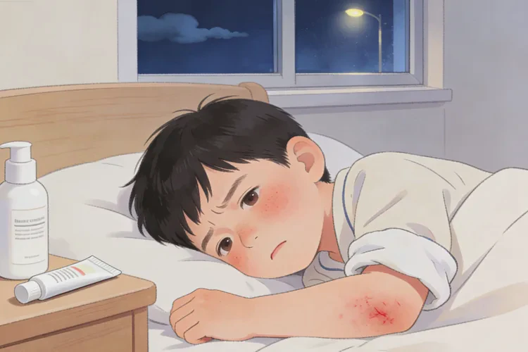 小学生身上出现湿疹能治愈吗(图1)