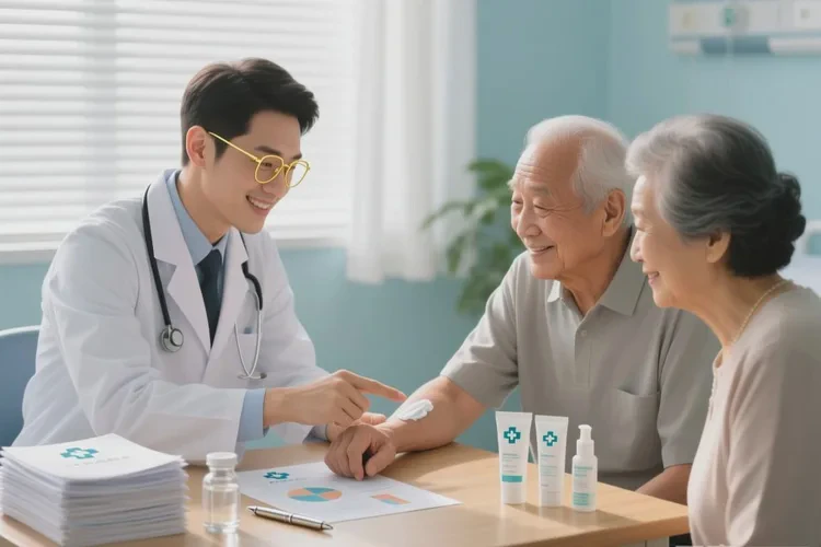 高龄老人脖子上容易起湿疹能治愈吗(图4)