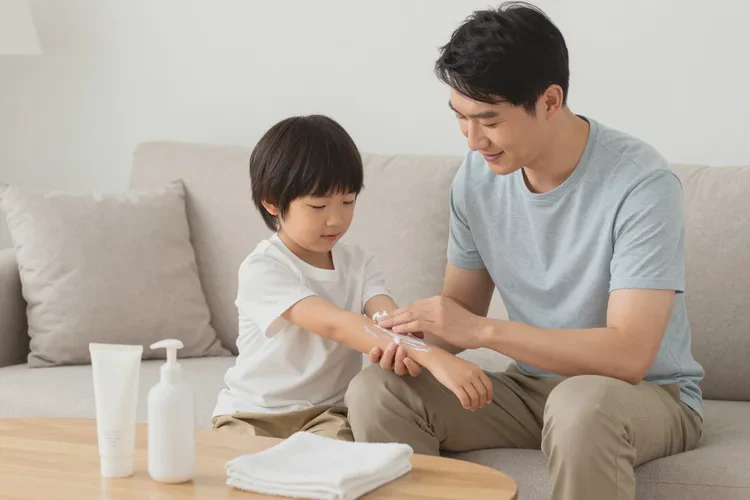 小孩手臂上经常起湿疹能不能治愈(图3)