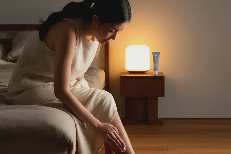 女生小腿上容易长湿疹可以治愈吗(图1)