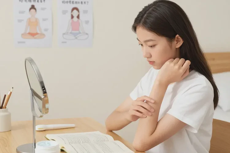 中学生手臂上容易起湿疹能治愈吗(图3)