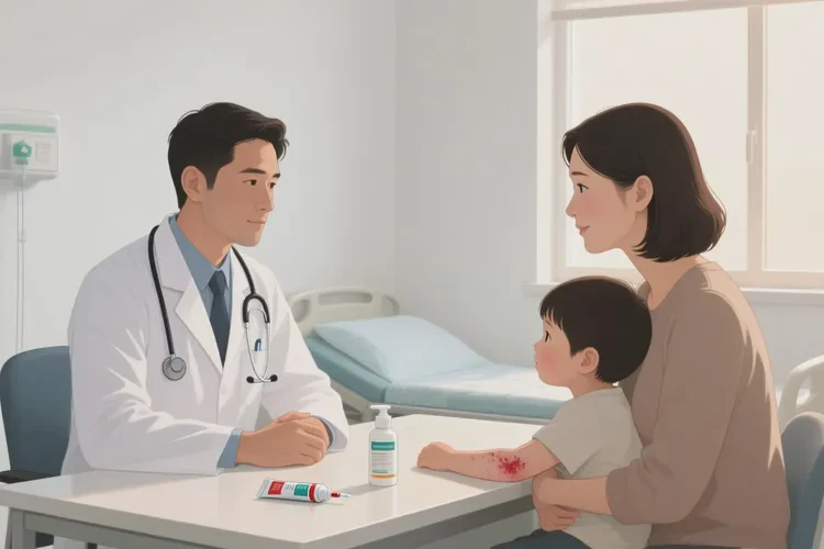 小学生身上出湿疹能治愈吗(图1)