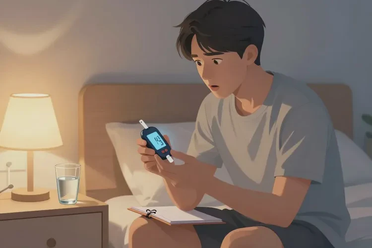 28岁晚上血糖30.8是怎么回事(图1)