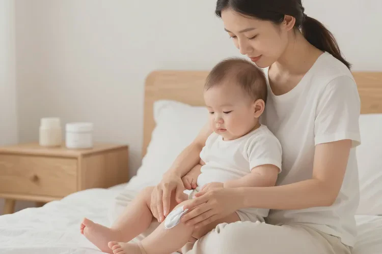 宝宝大腿上经常起湿疹能不能治愈(图1)