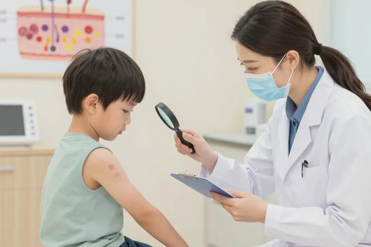 宝宝手臂上长湿疹能不能治愈(图2)