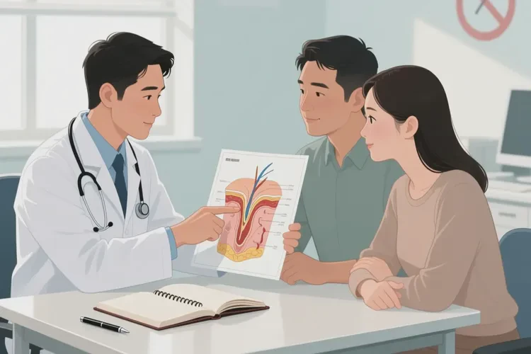 新生儿面部经常起湿疹能治愈吗(图2)