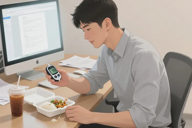 29岁中餐血糖9点8是怎么回事(图1)