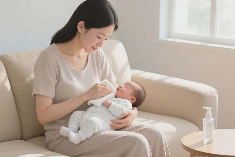 新生儿脖子上经常起湿疹能治愈吗(图1)