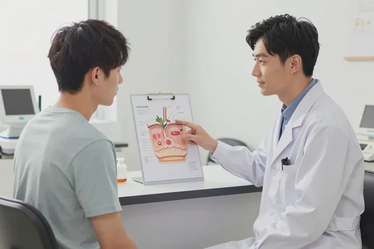 大学生肛周偶尔起湿疹能治愈吗(图2)