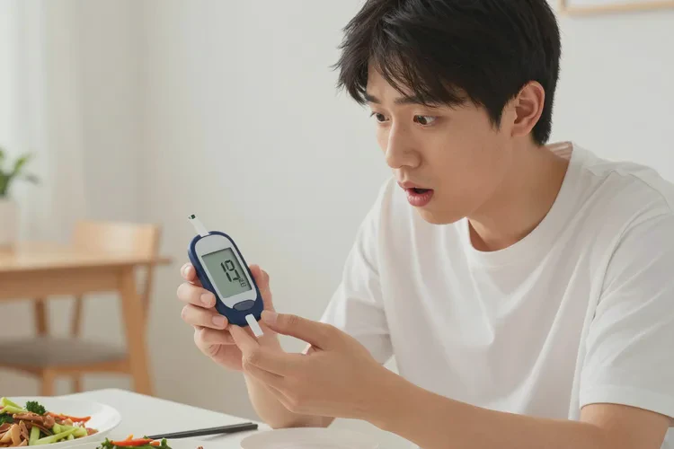 29岁中餐血糖17.9是怎么回事(图1)