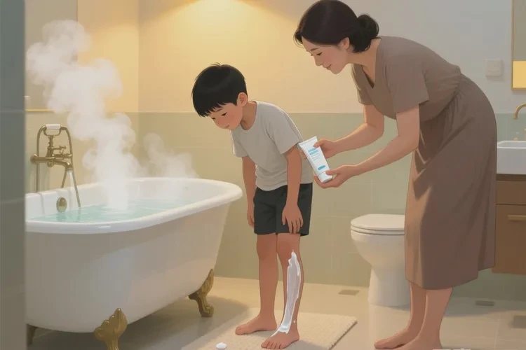 小儿小腿长湿疹能治愈吗(图2)