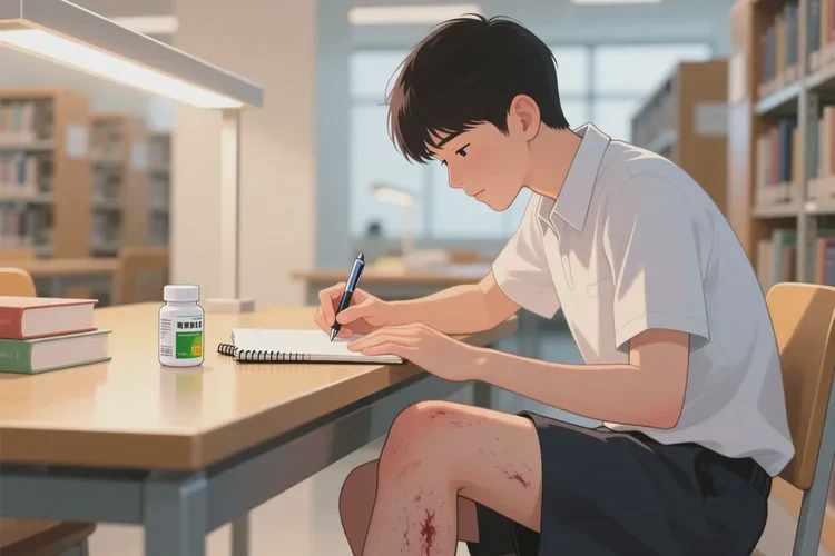 大学生大腿上起湿疹能治愈吗(图4)