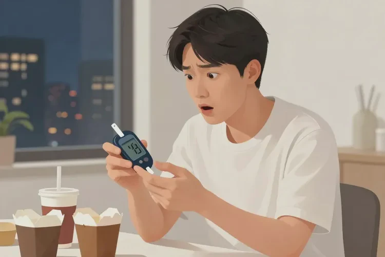 29岁晚餐血糖25.8是怎么回事(图1)