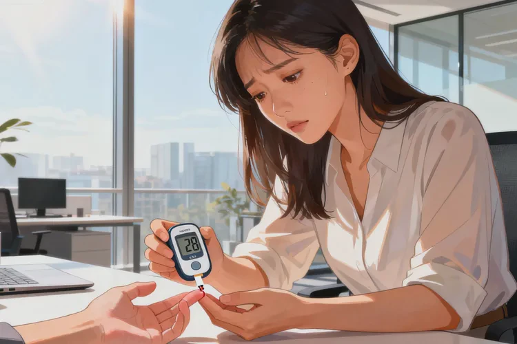 28岁中午血糖3点3是怎么回事(图1)