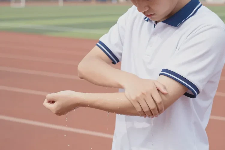 中学生手臂上容易起湿疹能治愈吗(图2)