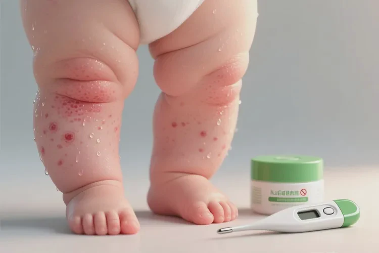婴幼儿小腿起湿疹能不能治愈(图2)