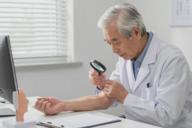 老年人全身出湿疹能治愈吗(图1)