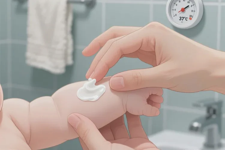 婴儿手臂经常长湿疹能不能治愈(图2)