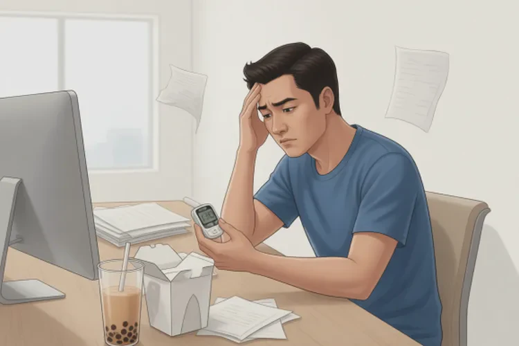 28岁下午血糖19点5是怎么回事(图1)