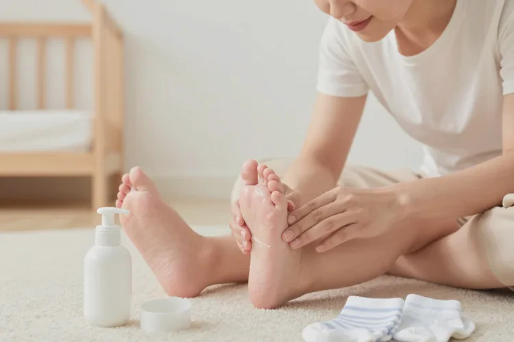 婴幼儿脚上偶尔起湿疹能不能治愈(图1)