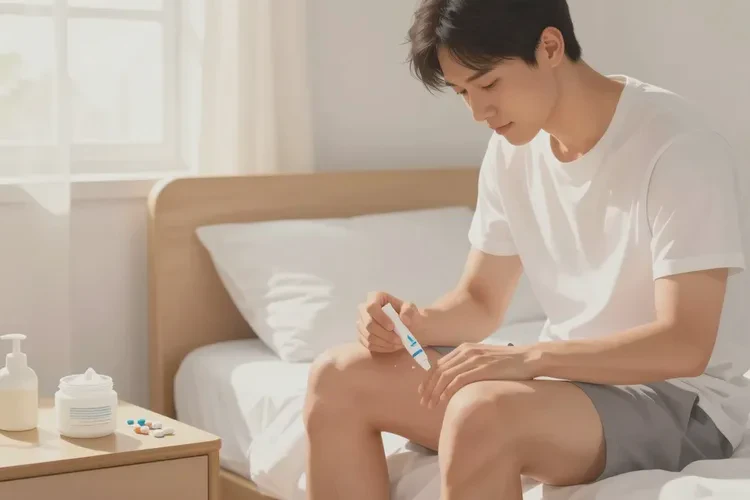 男性大腿上经常长湿疹能治愈吗(图4)